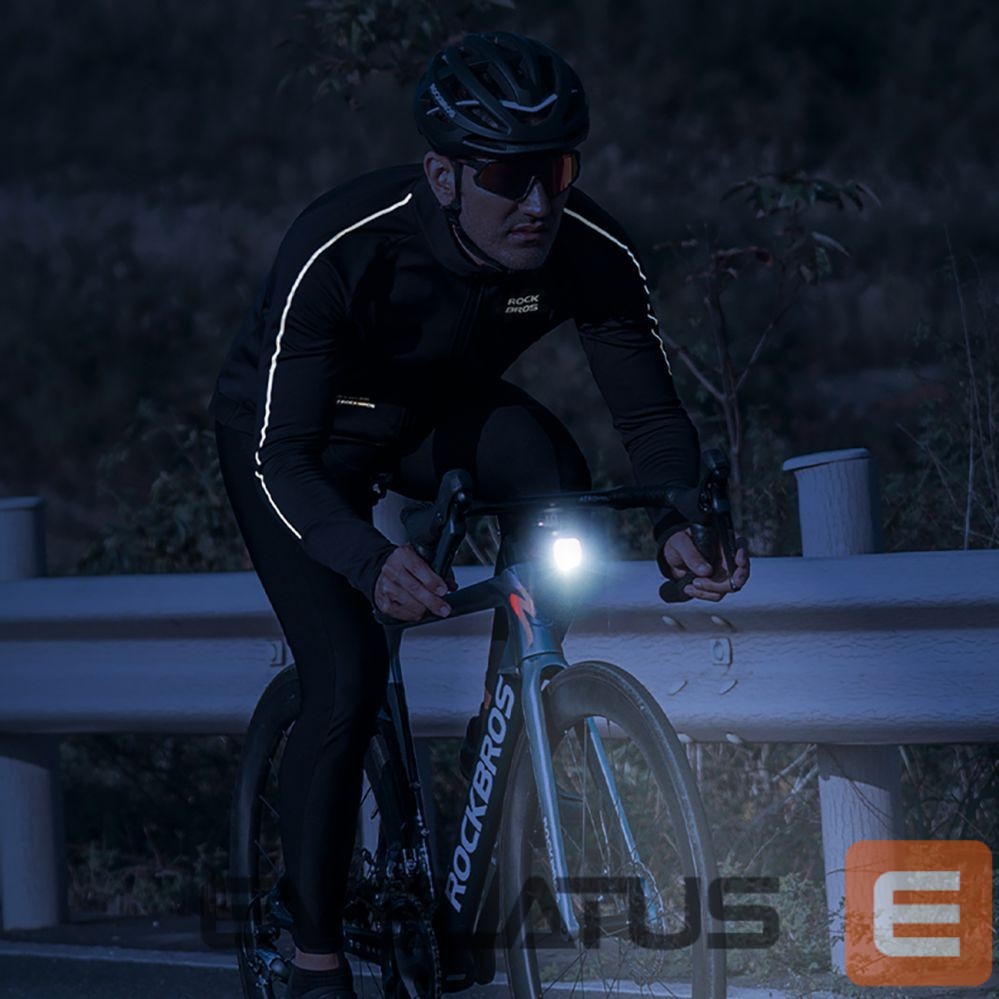 Cita prece Rockbros Rockbros 15400002004 long sleeve cycling jersey autumn/winter XL - black