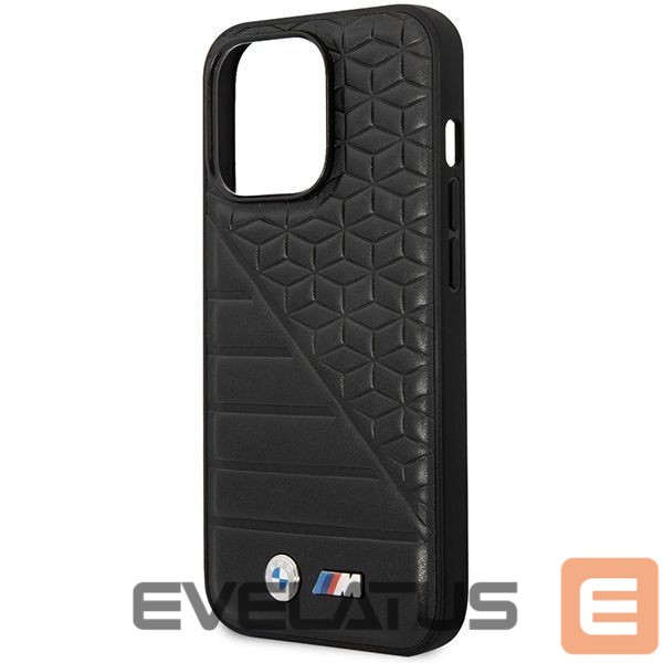 Aizmugurējais vāciņš BMW BMW Bi Pattern Case for iPhone 14 Pro 6.1" - Black