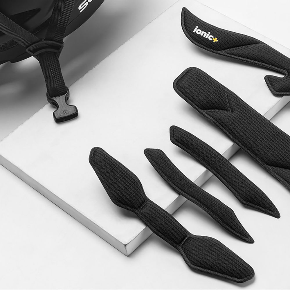 Bicycle accessory Rockbros Rockbros Bike Helmet with Visor, Detachable UV Goggles, Unisex, Glossy - White