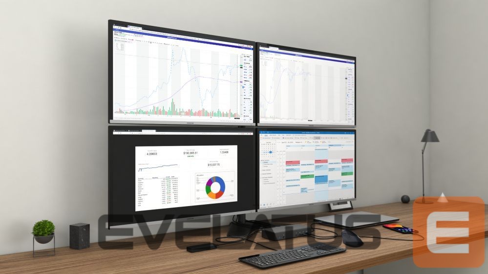 Computer accessories I-TEC I-TEC USB-C Quattro Docking Station 85W