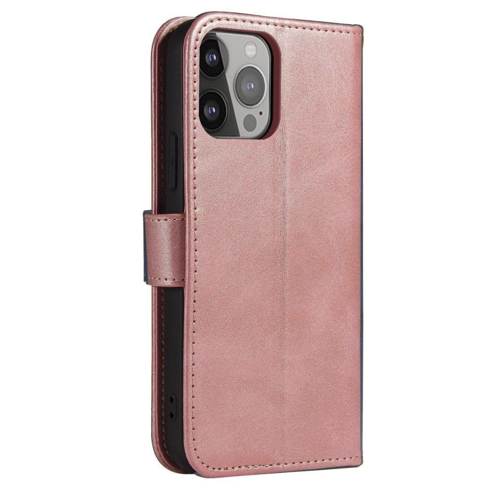 Tagakaaned Hurtel Magnet Case with flap for iPhone 16e - pink