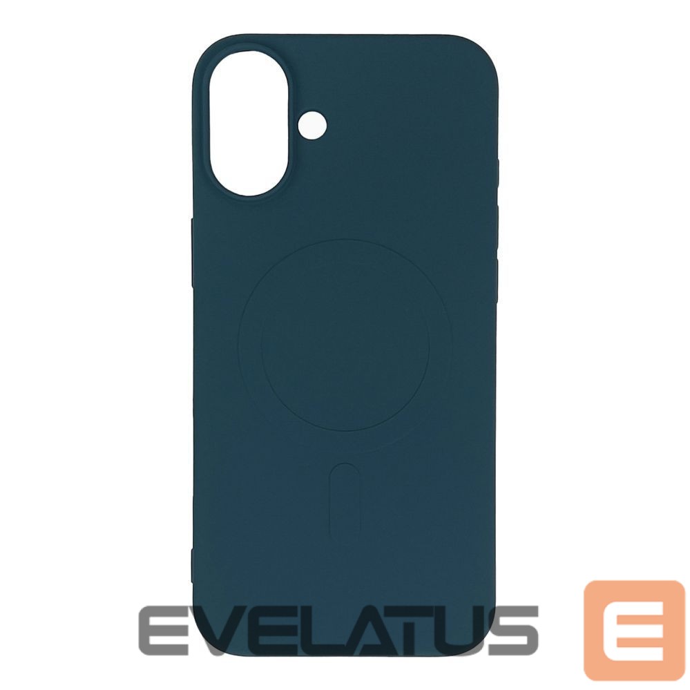 Back panel cover Wozinsky Wozinsky Liquid Silicone Case MagSafe for Samsung Galaxy S24 FE - Dark Blue