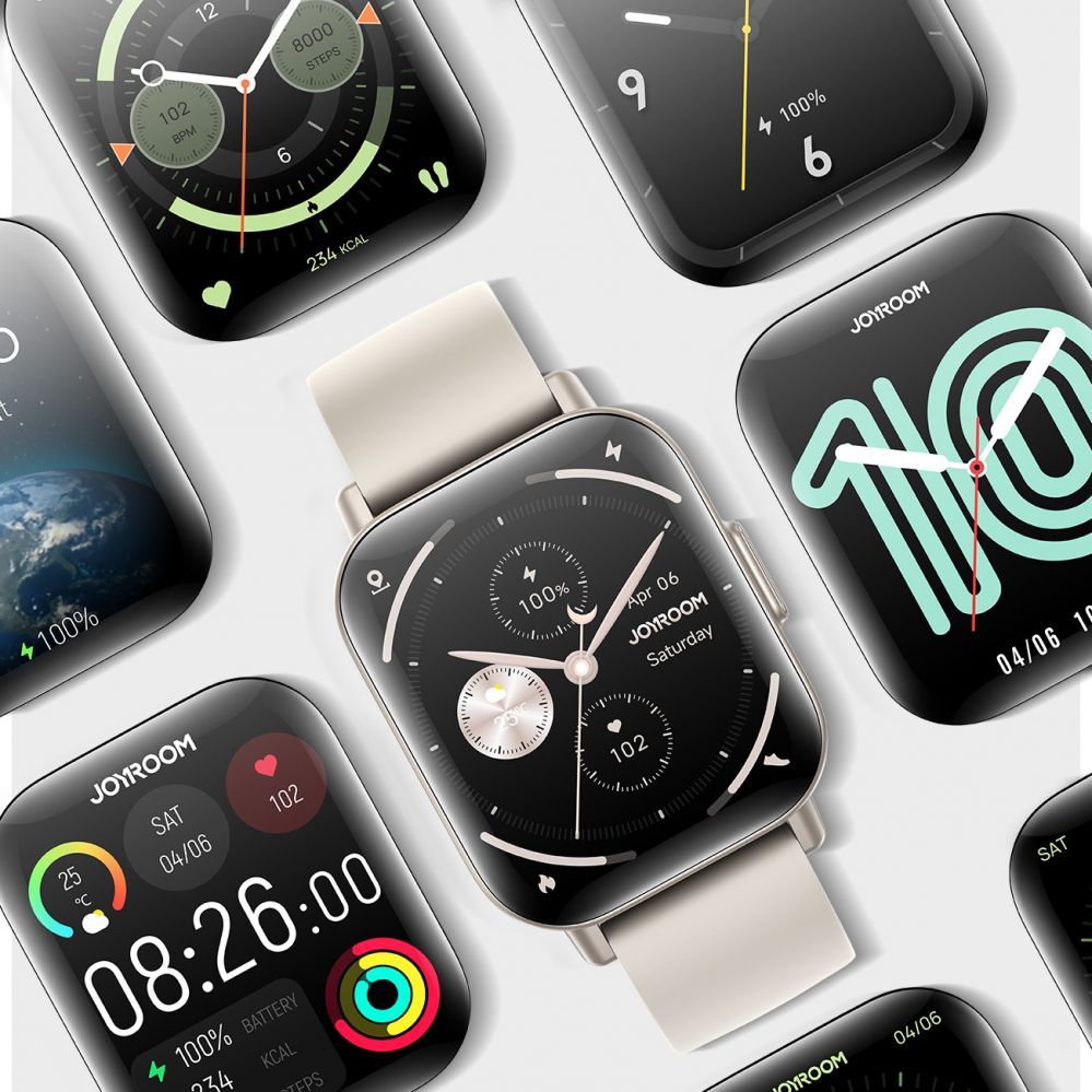 Nutikell Joyroom Joyroom Fit-Life JR-FT3S smartwatch with call answering function - titanium color