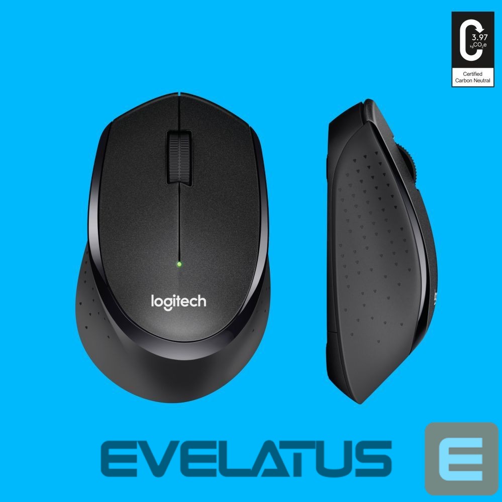 Datora pele Logitech | Mouse | M330 Silent Plus | Wireless | Black