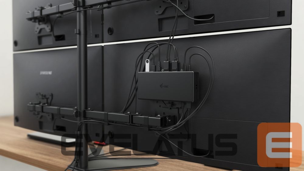 Computer accessories I-TEC I-TEC USB-C Quattro Docking Station 85W