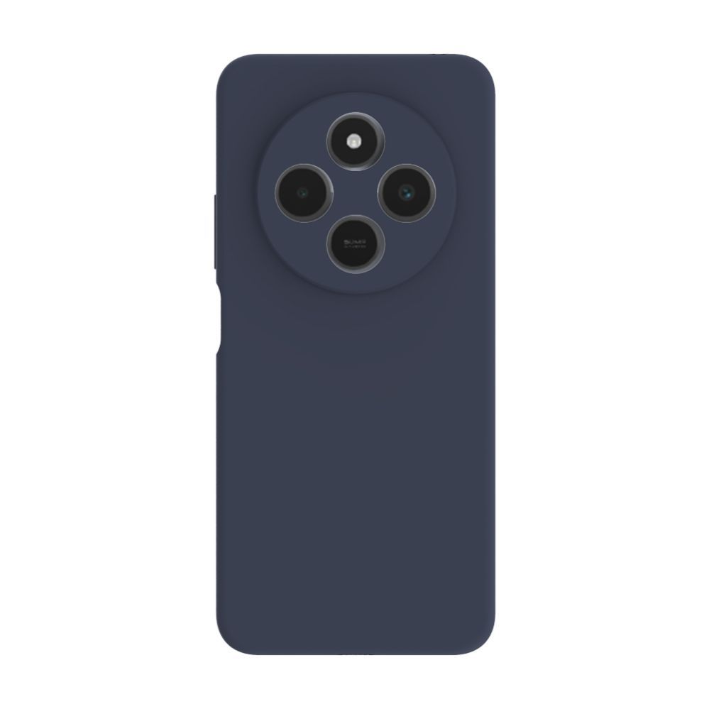 Back panel cover Evelatus Xiaomi Redmi 14C 4G/5G Premium Magnetic Soft Touch Silicone Case Dark Blue