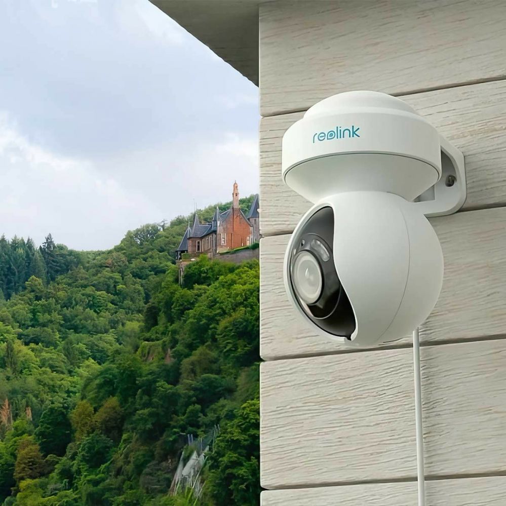 Web kamera Reolink Smart WiFi Camera with Motion Spotlights E Series E540 PTZ 5 MP 2.8-8/F1.6 IP65 H.264 Micro SD, Max. 256 GB