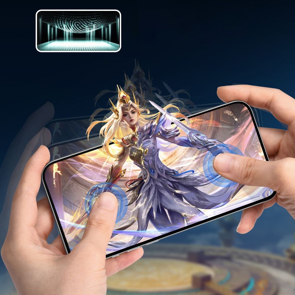 Aizsargstikls Joyroom Joyroom JR-MKN0313 Corning Eyecare Tempered Glass for iPhone 15 Plus/16 Plus