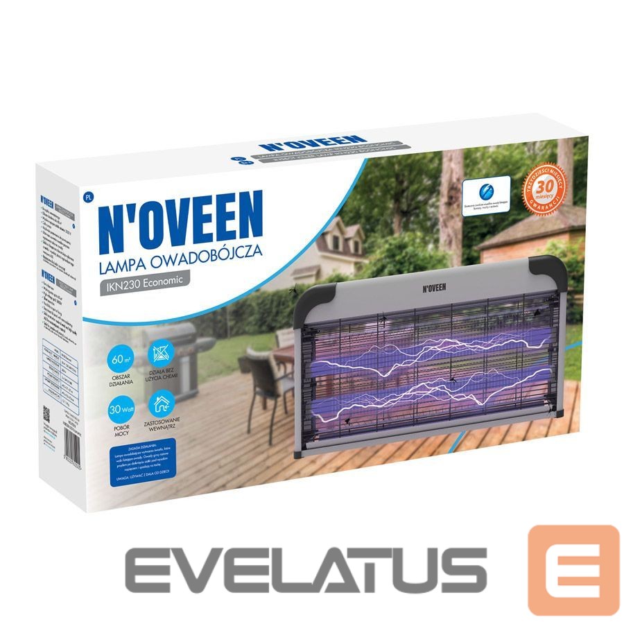 Another product Noveen Insect Killer Lamp 2800V Silent Operation Up to 60m² Indoor Use Hanging or Standing