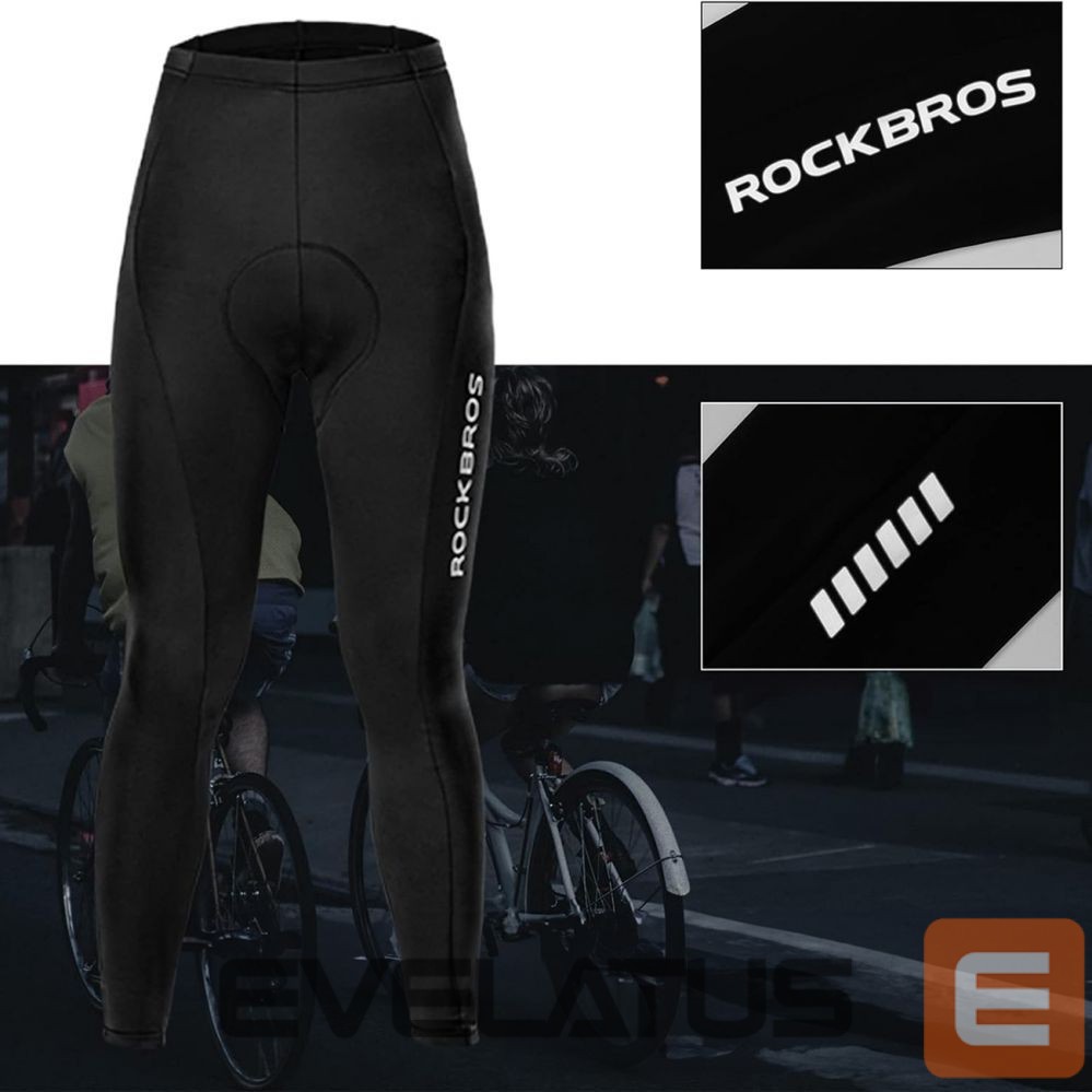 Teine toode Rockbros Rockbros RK20042XL cycling pants, breathable, with XXL insert - black