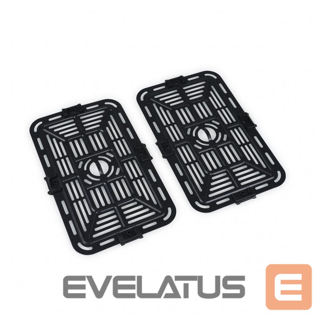 Galda grils Princess Double Basket Airfryer, Black