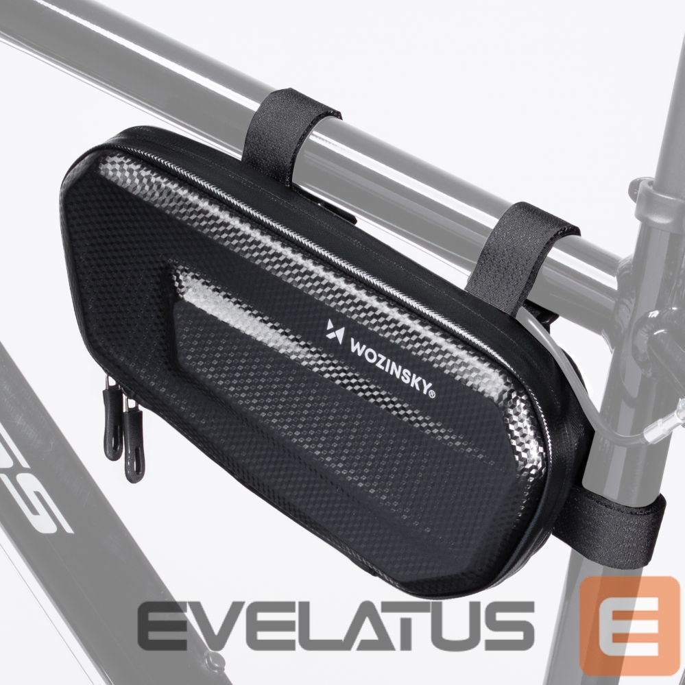 Jalgratta tarvik Wozinsky Wozinsky bike frame bag 1.5l black (WBB10BK)