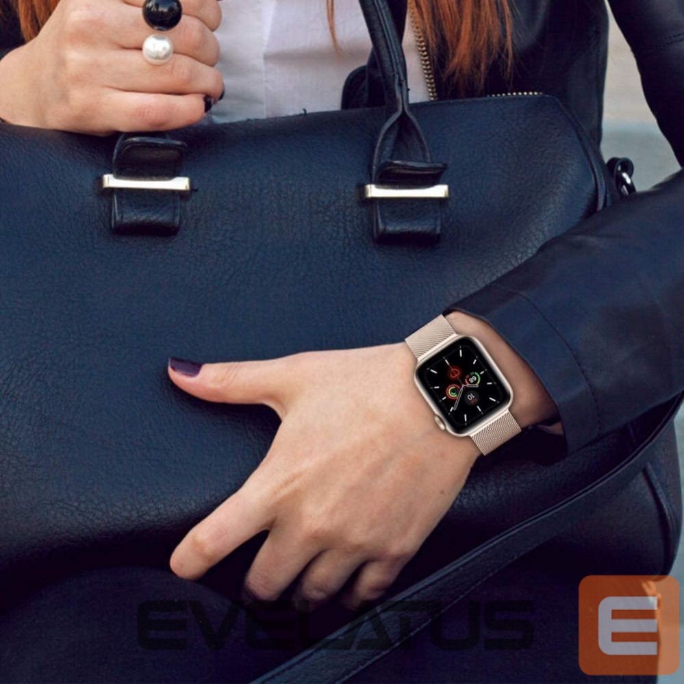 Dirželis Tech-Protect Tech-Protect MilaneseBand for Apple Watch 4 / 5 / 6 / 7 / 8 / 9 / SE / Ultra 1 / 2 (42/44/45/49 mm) - Silver