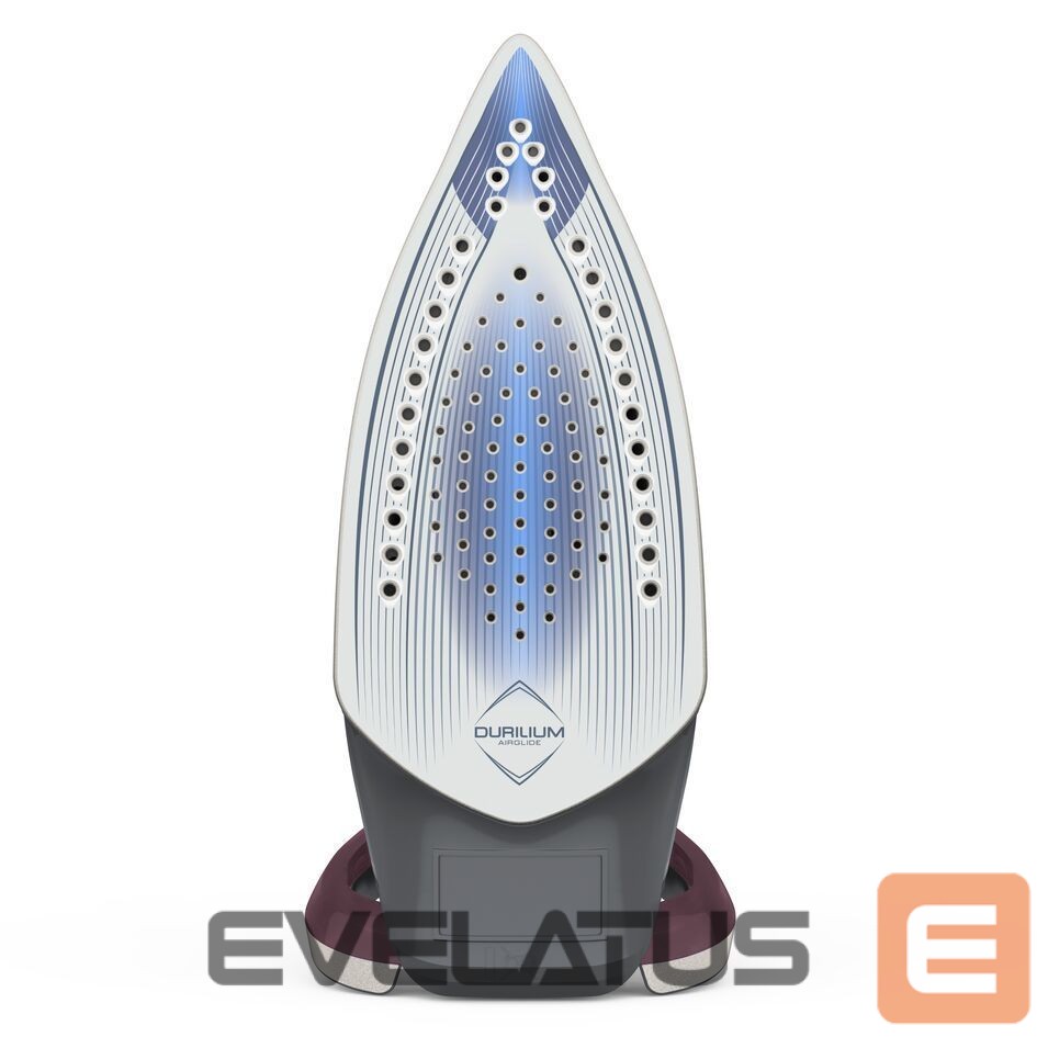 Glūdeklis TEFAL FV6870E0 Steam Iron, 2800 W, Water tank capacity 270 ml, Continuous steam 40 g/min, Red/Grey