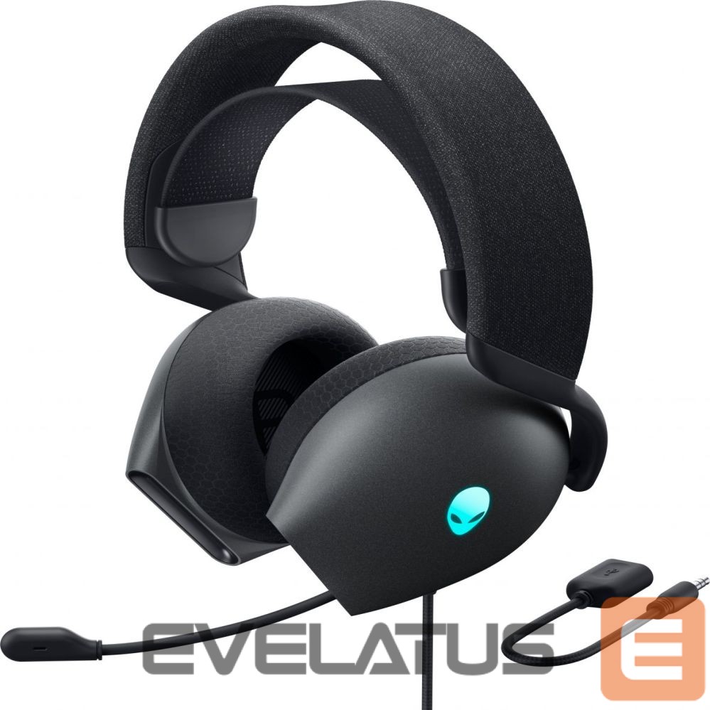 Juhtmevabad kõrvaklapid Dell Alienware Wired Gaming Headset - AW520H (Dark Side of the Moon)