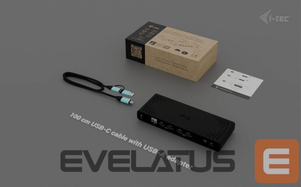 Computer accessories I-TEC I-TEC Uni Dual 4K Disp Docking Station