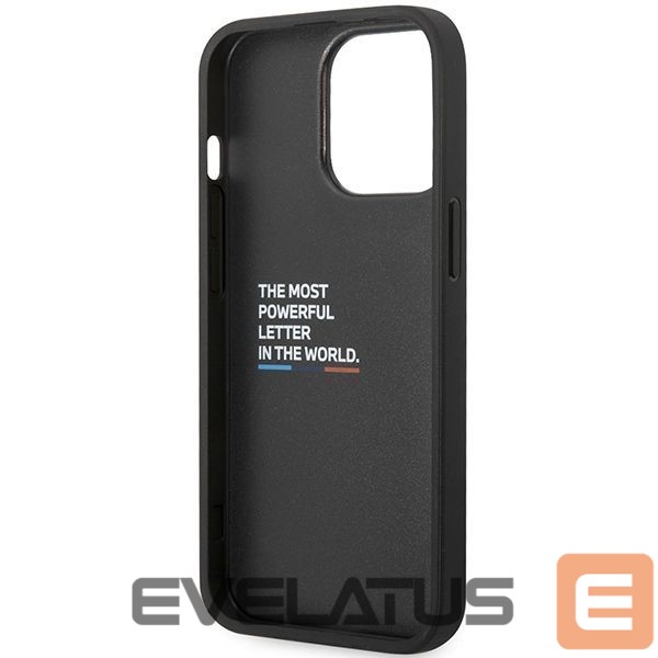 Aizmugurējais vāciņš BMW BMW Bi Pattern Case for iPhone 14 Pro 6.1" - Black