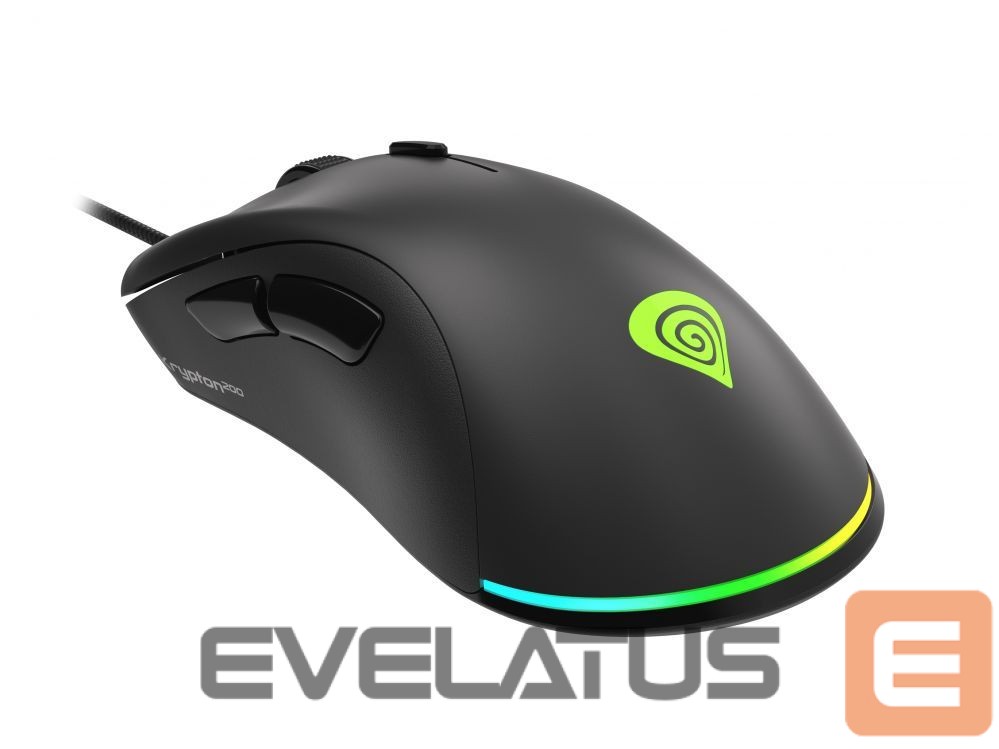 Datora pele Genesis Gaming Mouse Krypton 200 Black