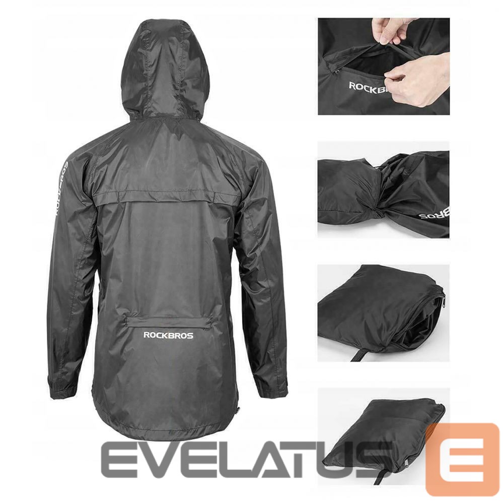 Another product Rockbros Rockbros YPY013BKXL Rain Jacket Breathable Windproof XL - Black