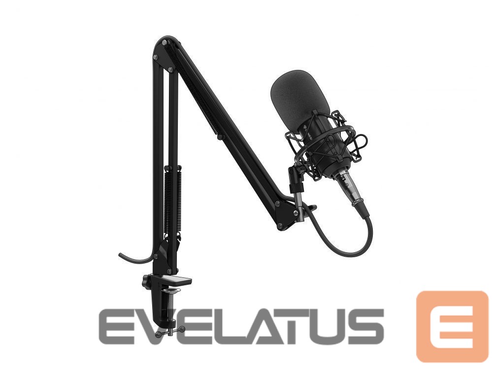 Cita datorprece Genesis Gaming Microphone Radium 300 Black, Wired