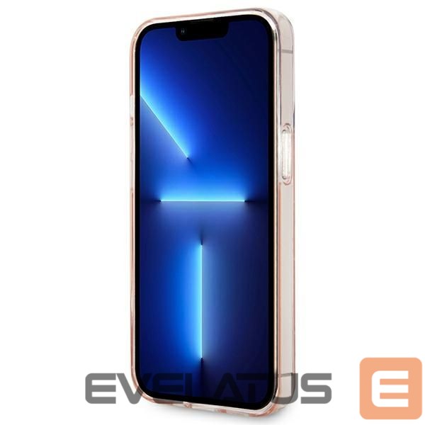 Back panel cover Karl Lagerfeld Karl Lagerfeld KLHCP14LHKLSPCP iPhone 14 Pro 6.1 "hardcase pink / pink Mono Vertical Stripe