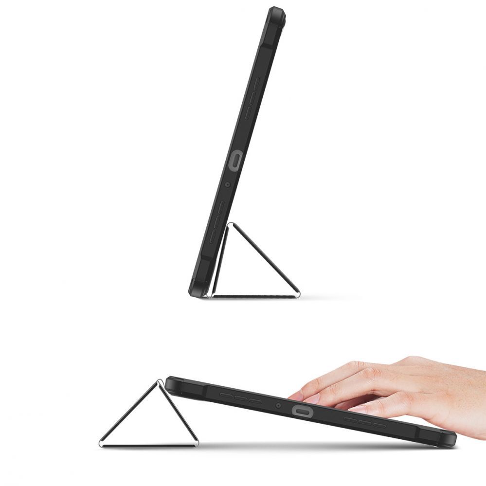 Tagakaaned Dux Ducis Dux Ducis Toby Armored Flip Smart Case for Oppo Pad with Stylus Holder Black