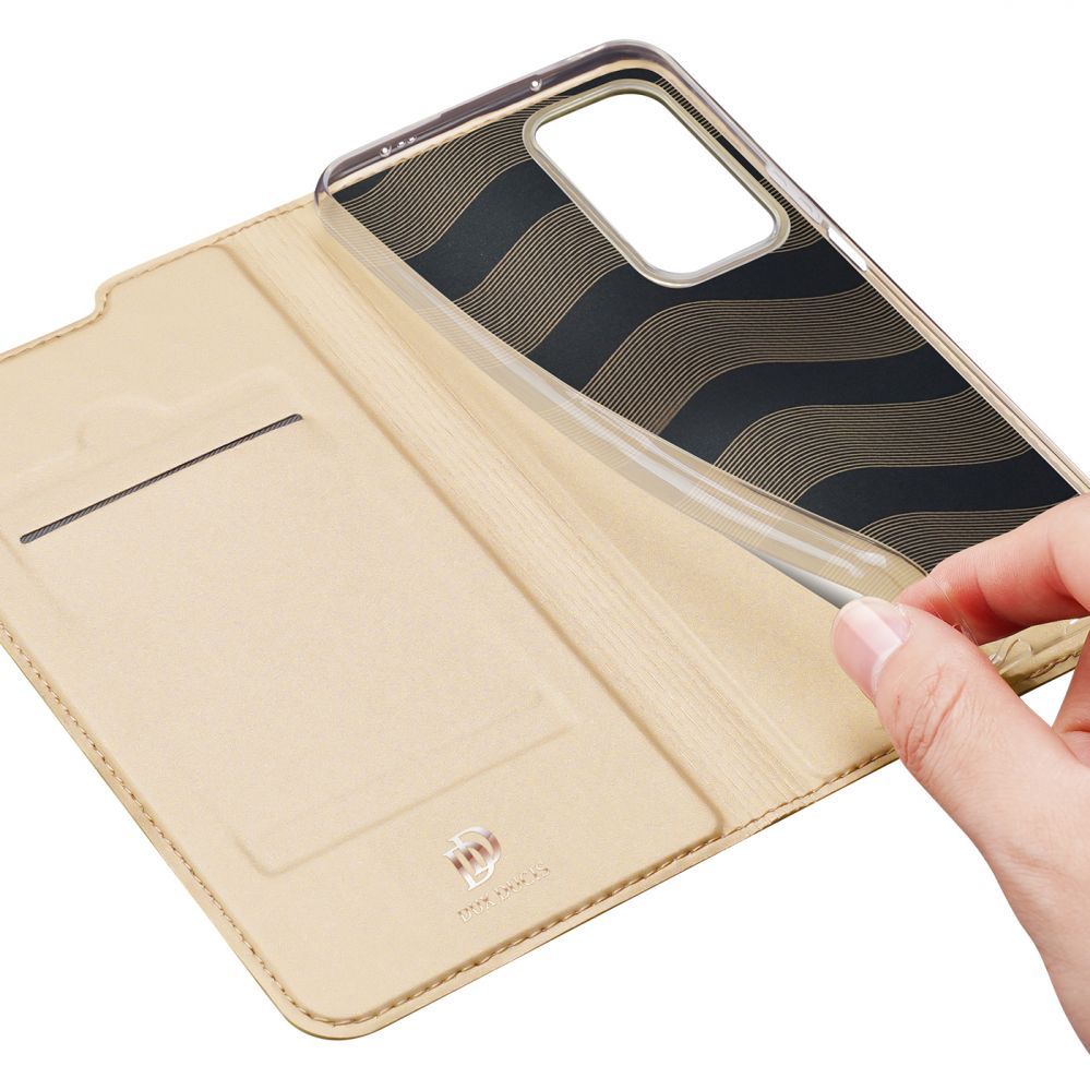 Tagakaaned Dux Ducis Dux Ducis Skin Pro Holster Cover Flip Cover for Xiaomi Poco F4 5G gold
