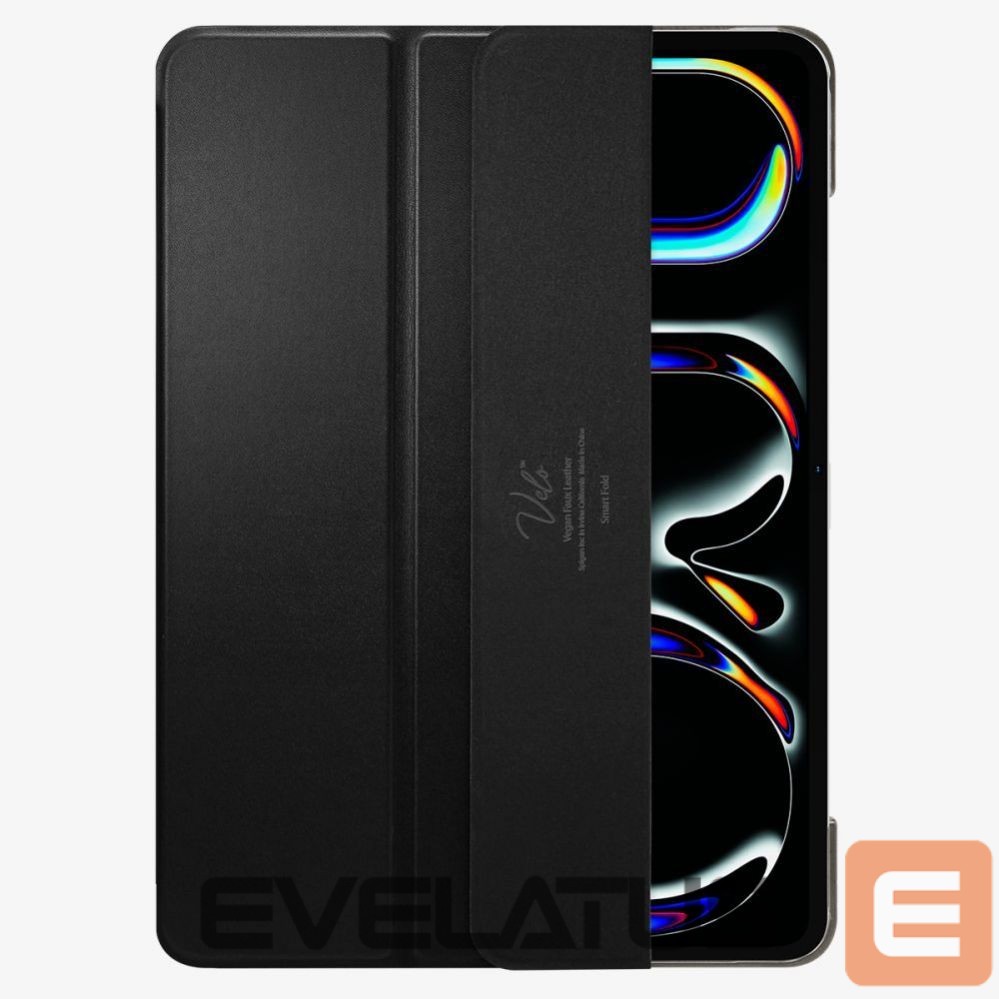 Back panel cover Spigen Spigen Smart Fold iPad Pro 11" 2024 Case - Black