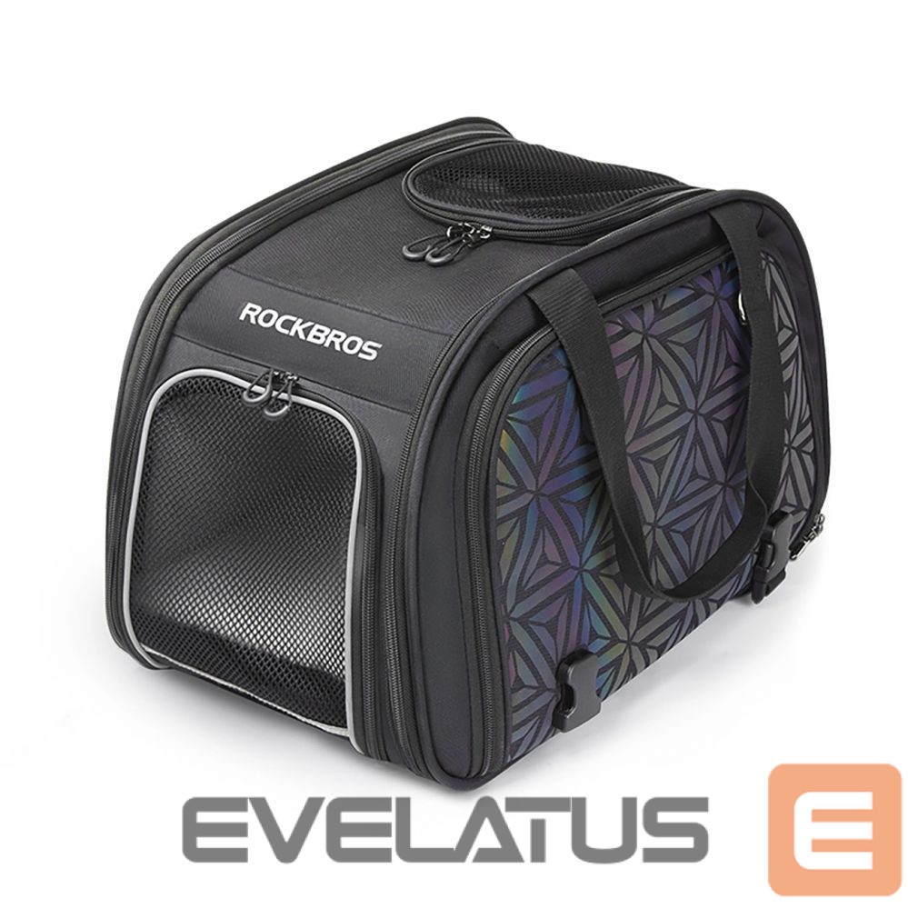 Bicycle accessory Rockbros Rockbros 30140028001 transport bicycle bag for cats and dogs - black