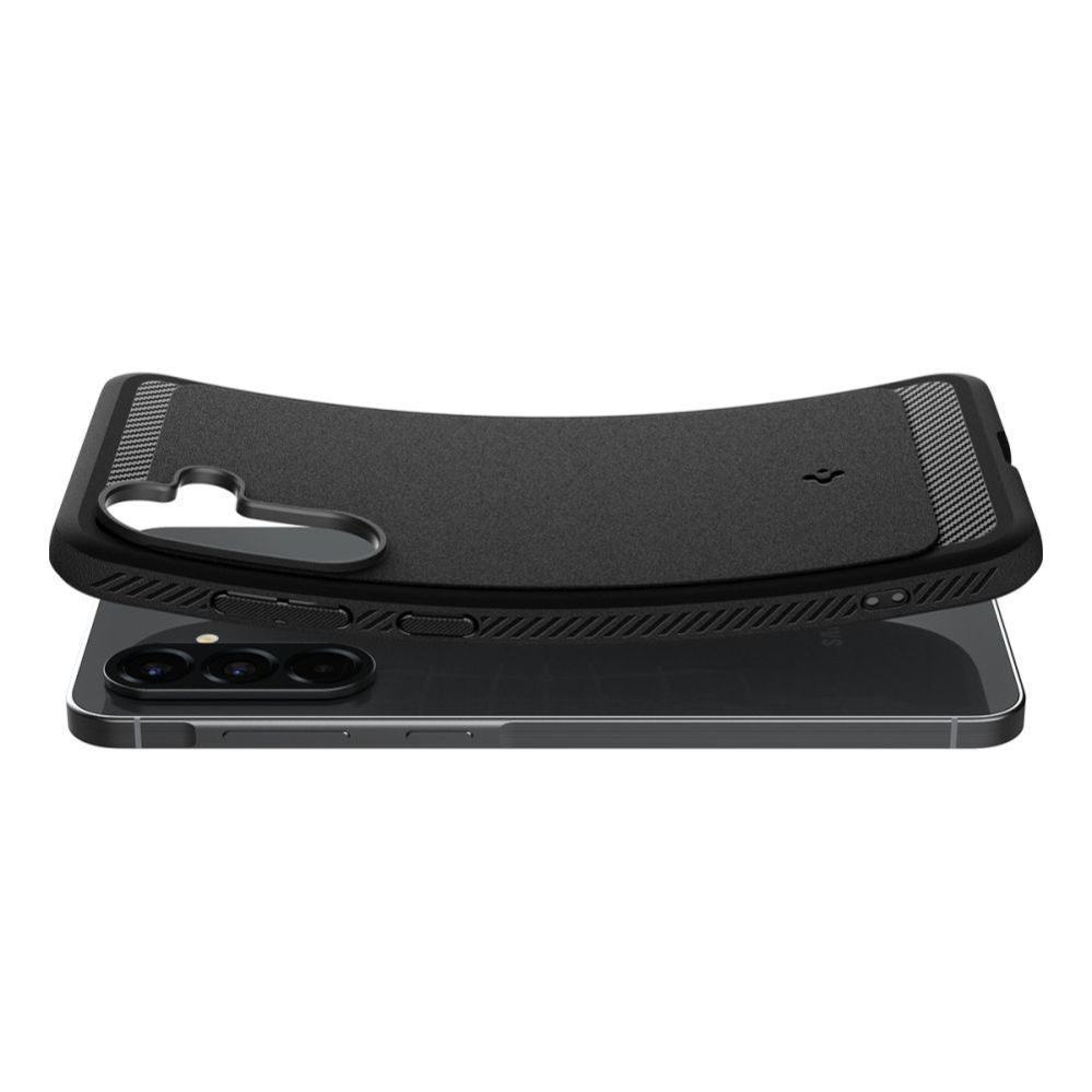 Back panel cover Spigen Spigen Rugged Armor Case for Samsung Galaxy A56 5G - Black