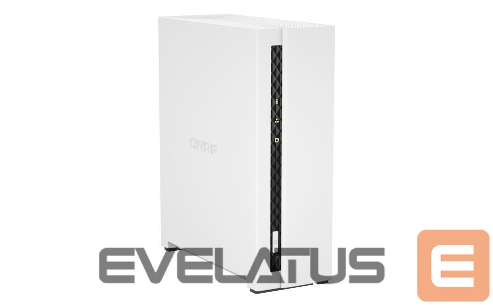 Mälupulk QNAP 1-Bay ARM TS-133 Up to 1 SATA 6Gb/s, 3Gb/s, Cortex-A55, Processor frequency 1.8 GHz, 2 GB, N/A, 1 x USB 2.0, 1 x USB 3.2 Type-A; 1 x Gigabit Ethernet