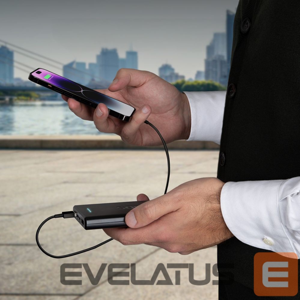 Väline aku SBS Powerbank SBS TTBB10000FASTPD20K 10000 mAh 20W with Power Delivery - black