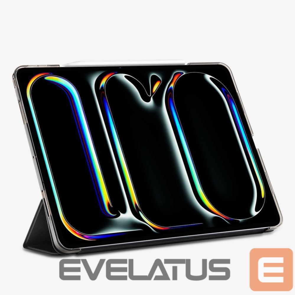 Back panel cover Spigen Spigen Smart Fold iPad Pro 11" 2024 Case - Black