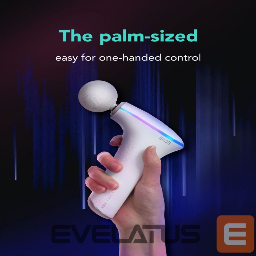 Masāžas ierīces SKG SKG F5-EN massage gun for the whole body - white