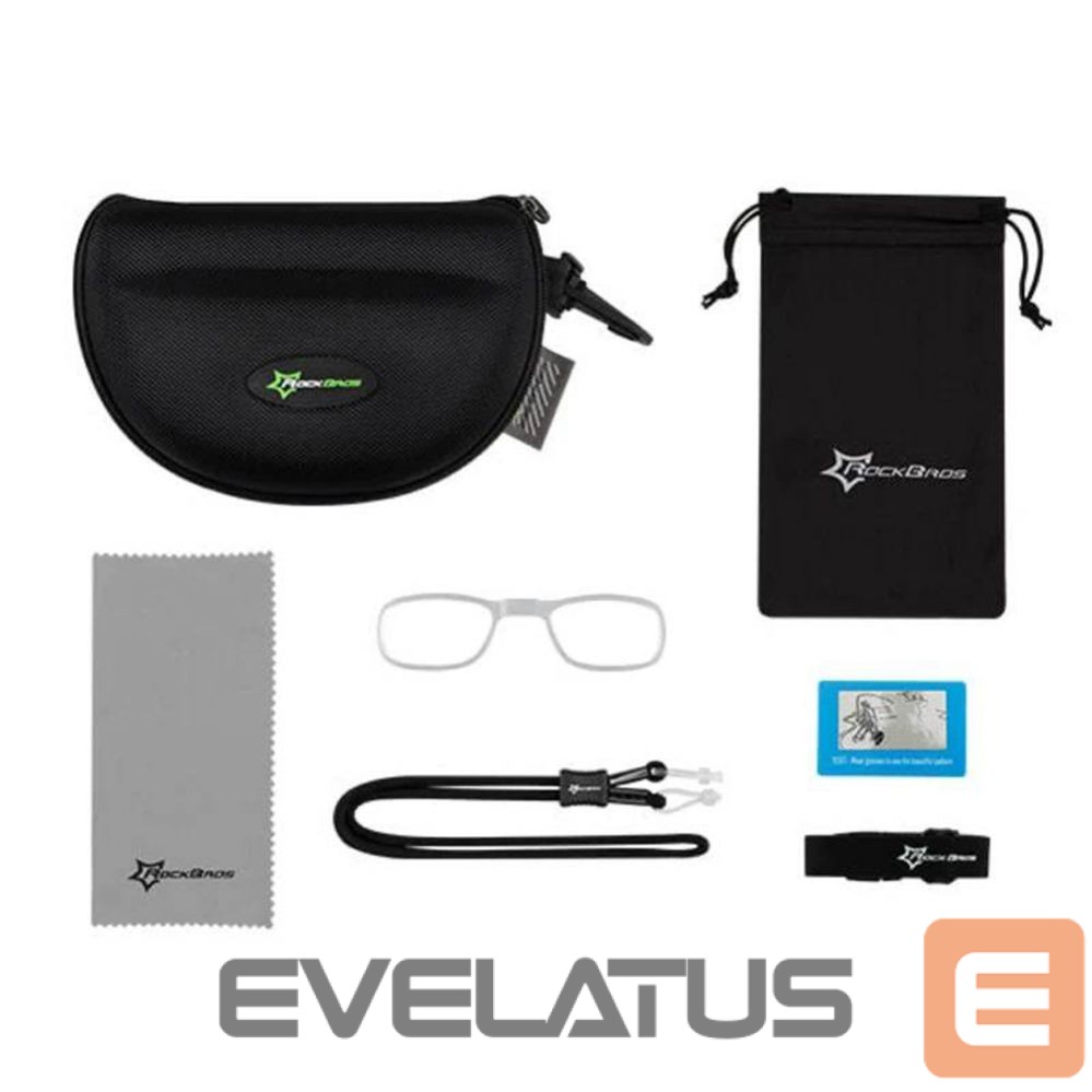 Jalgratta tarvik Rockbros Rockbros 10142 photochromic UV400 cycling glasses - white