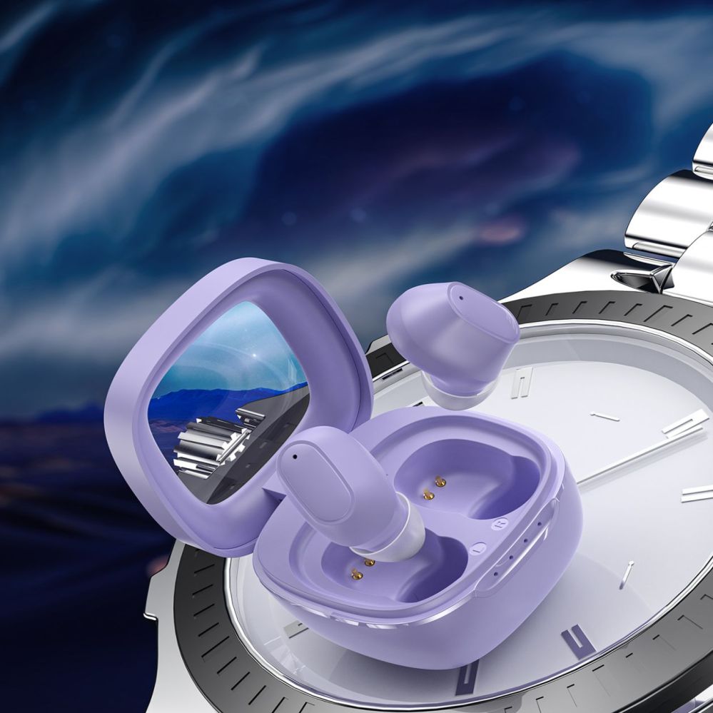 Wireless headphones Choetech Choetech MEMS wireless TWS Bluetooth 5.3 headphones - purple