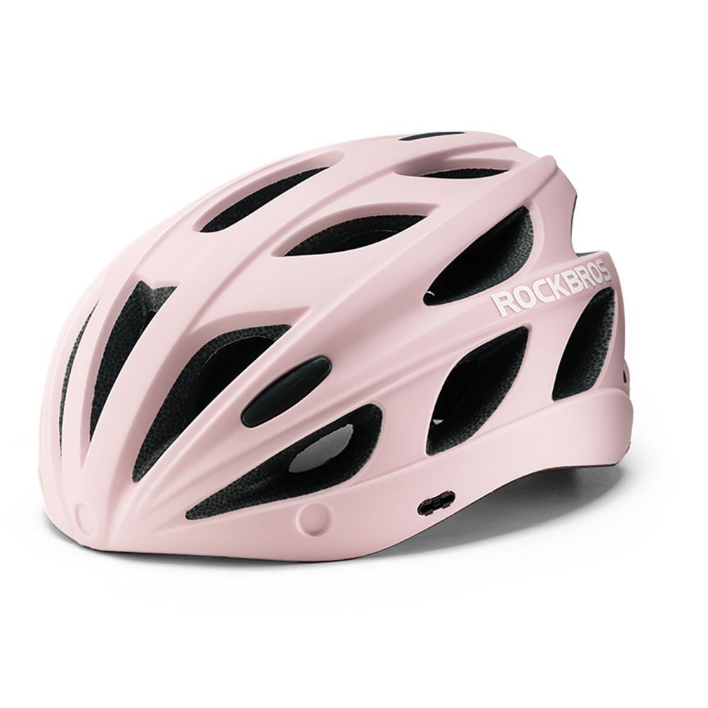 Bicycle accessory Rockbros Rockbros Bike Helmet with Visor, Detachable UV Goggles, Detachable Visor, Unisex - Pink