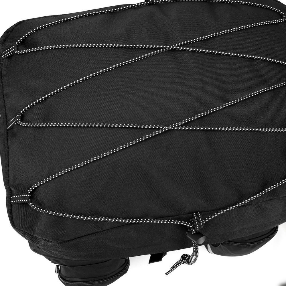 Dviračio priedas Wozinsky Wozinsky spacious bike bag 60 l for the trunk (rain cover included) black (WBB13BK)