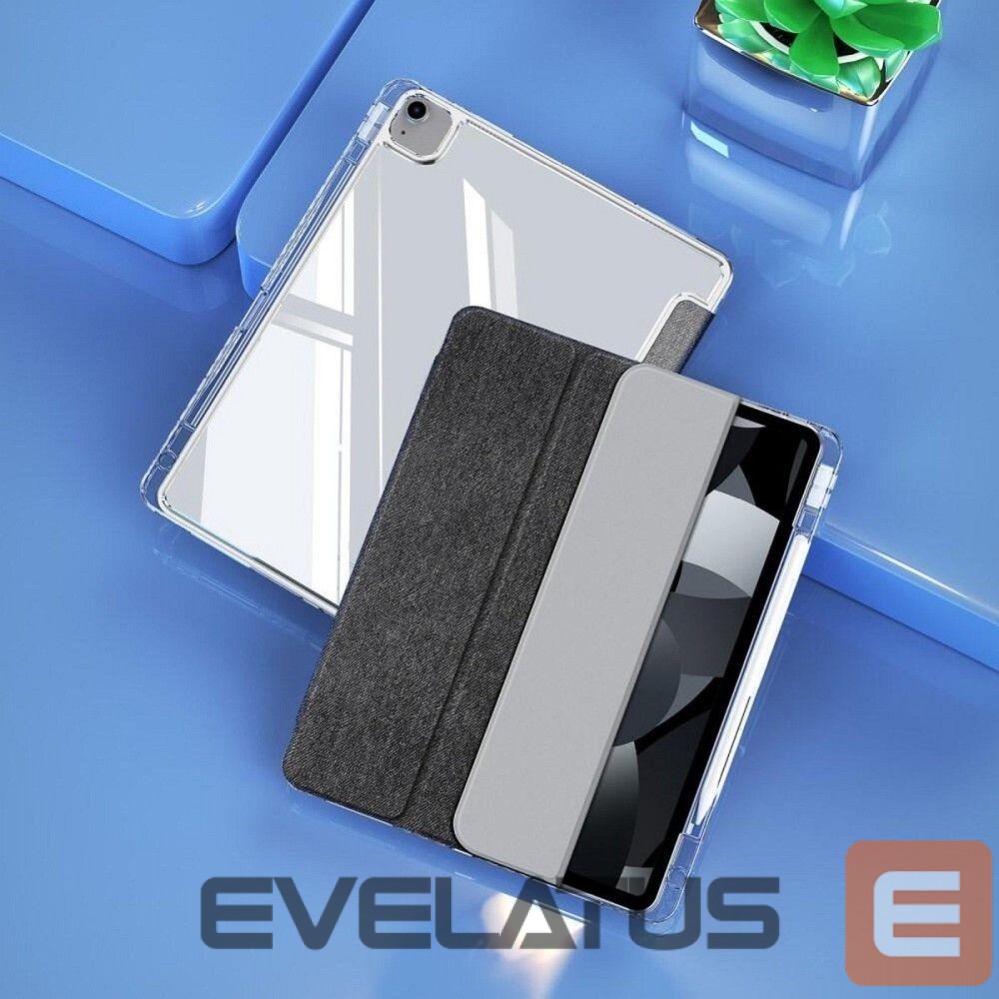 Kaaned Dux Ducis DUX DUCIS case UNID foldable with pencil storage for iPad Air 13 (2024) / Pad Pro 12.9 (2018/2020/2021/2022) black