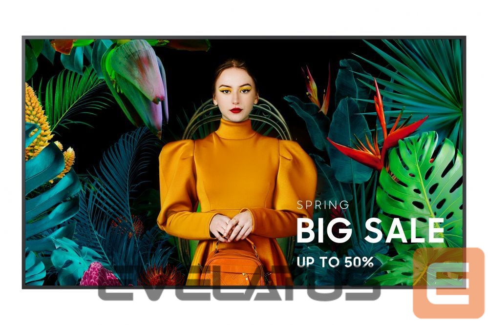 TV Samsung LH65QMCEBGCXEN 65 VA 16:9 UHD 500nit Black