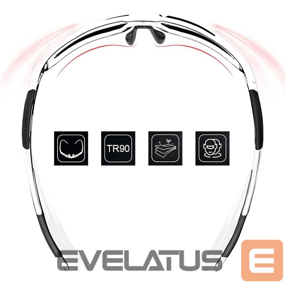 Jalgratta tarvik Rockbros Rockbros 10183 polarizing cycling glasses - blue