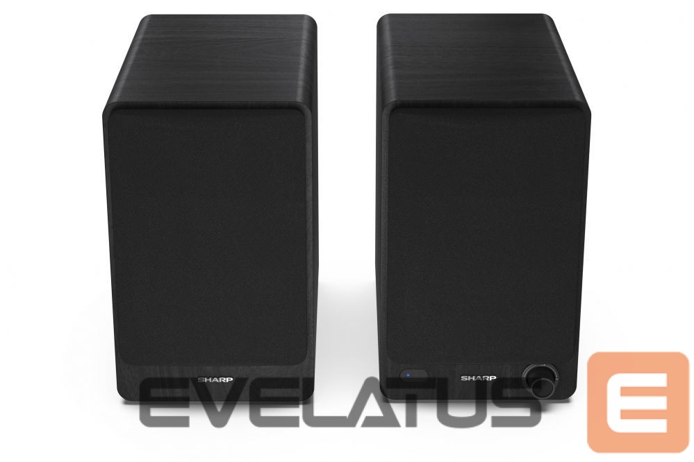 Arvutikõlarid Sharp CP-SS30 Bookshelf Speakers, Black