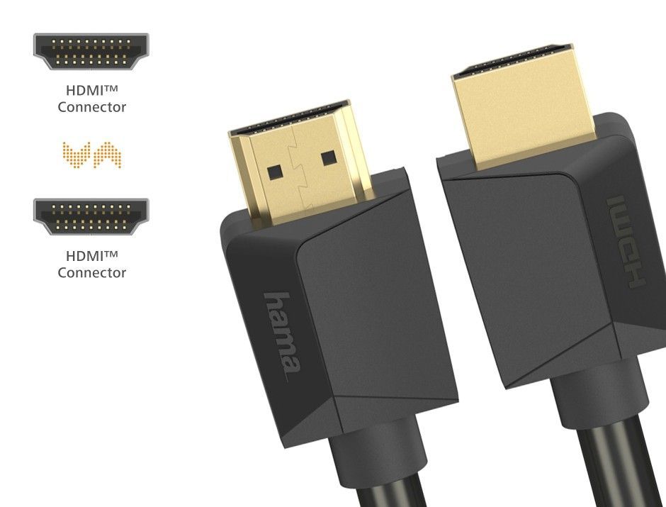 Elektritarbed ja tarvikud Hama High-Speed HDMI Cable, 4K, Plug - Plug, Ethernet, 5.0 m
