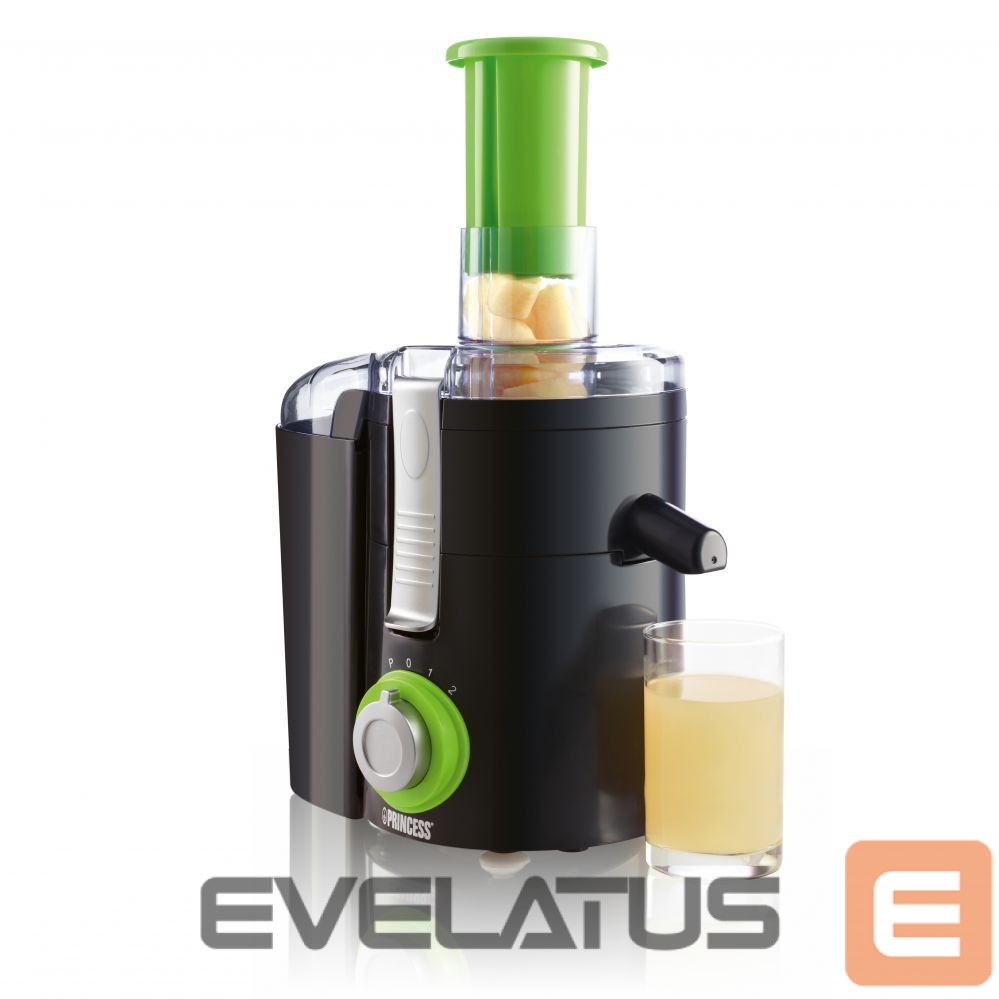 Cita mazā sadzīves tehnika Princess 202040 Juice Extractor, 250 W, Black/Green