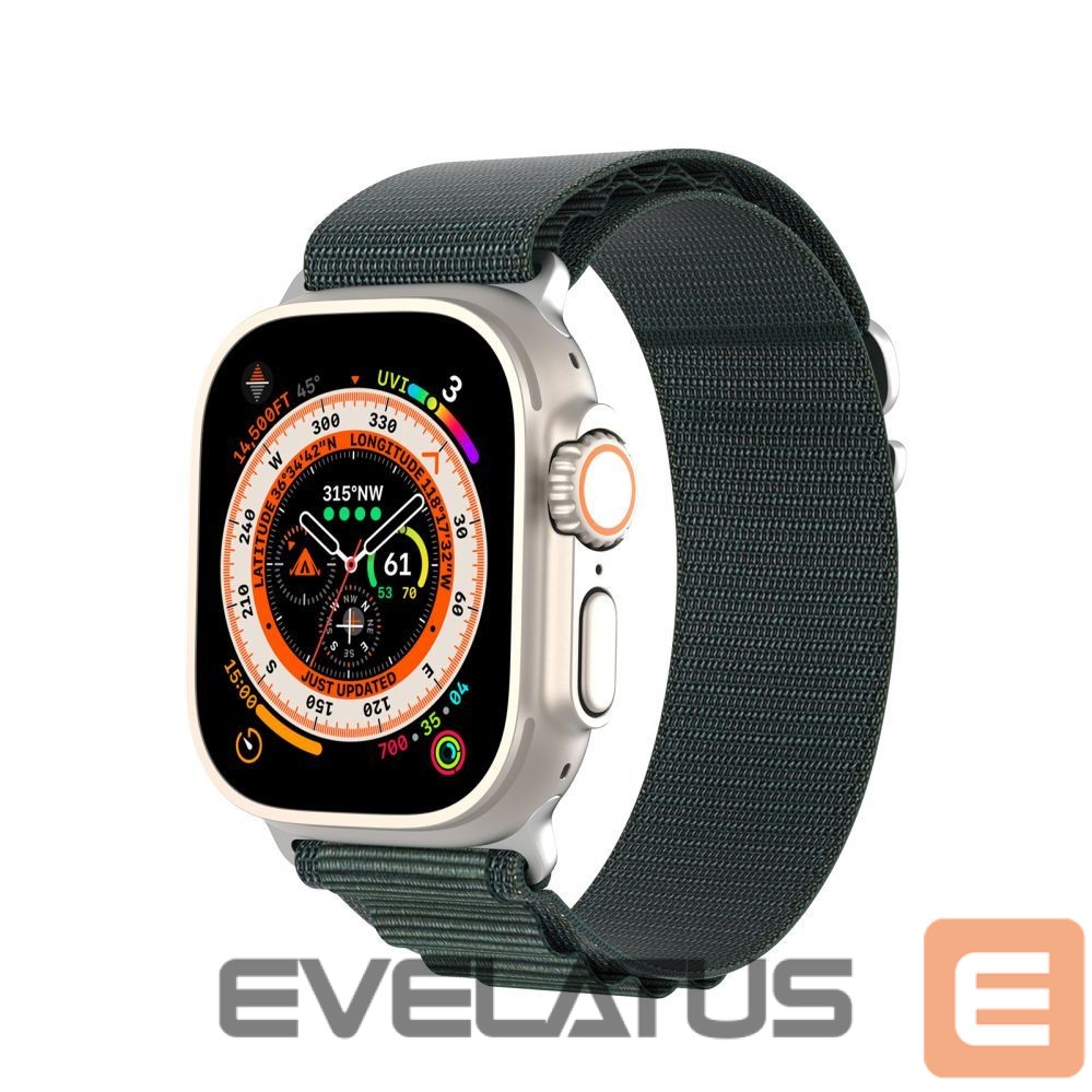 Strap Dux Ducis Sport strap with buckle for Apple Watch 9 / 8 / 7 / 6 / SE / 5 / 4 / 3 / 2 / 1 (41, 40, 38 mm) Dux Ducis Strap GS Version - green Green