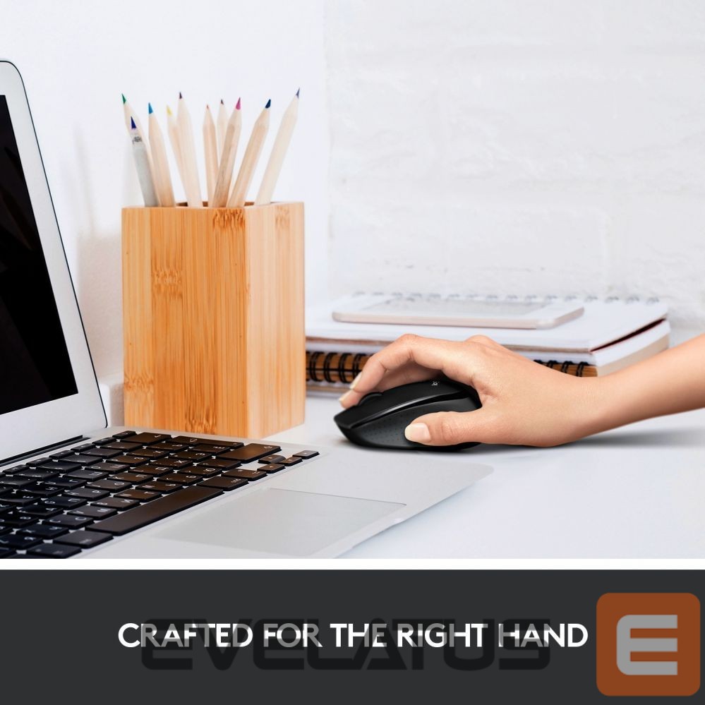 Datora pele Logitech | Mouse | M330 Silent Plus | Wireless | Black