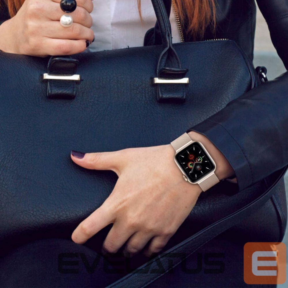 Rihm Tech-Protect Tech-Protect MilaneseBand for Apple Watch 4 / 5 / 6 / 7 / 8 / 9 / SE / Ultra 1 / 2 (42/44/45/49 mm) - beige