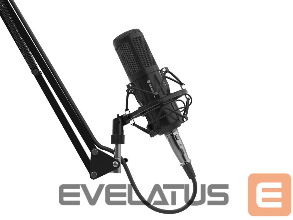 Cita datorprece Genesis Gaming Microphone Radium 300 Black, Wired