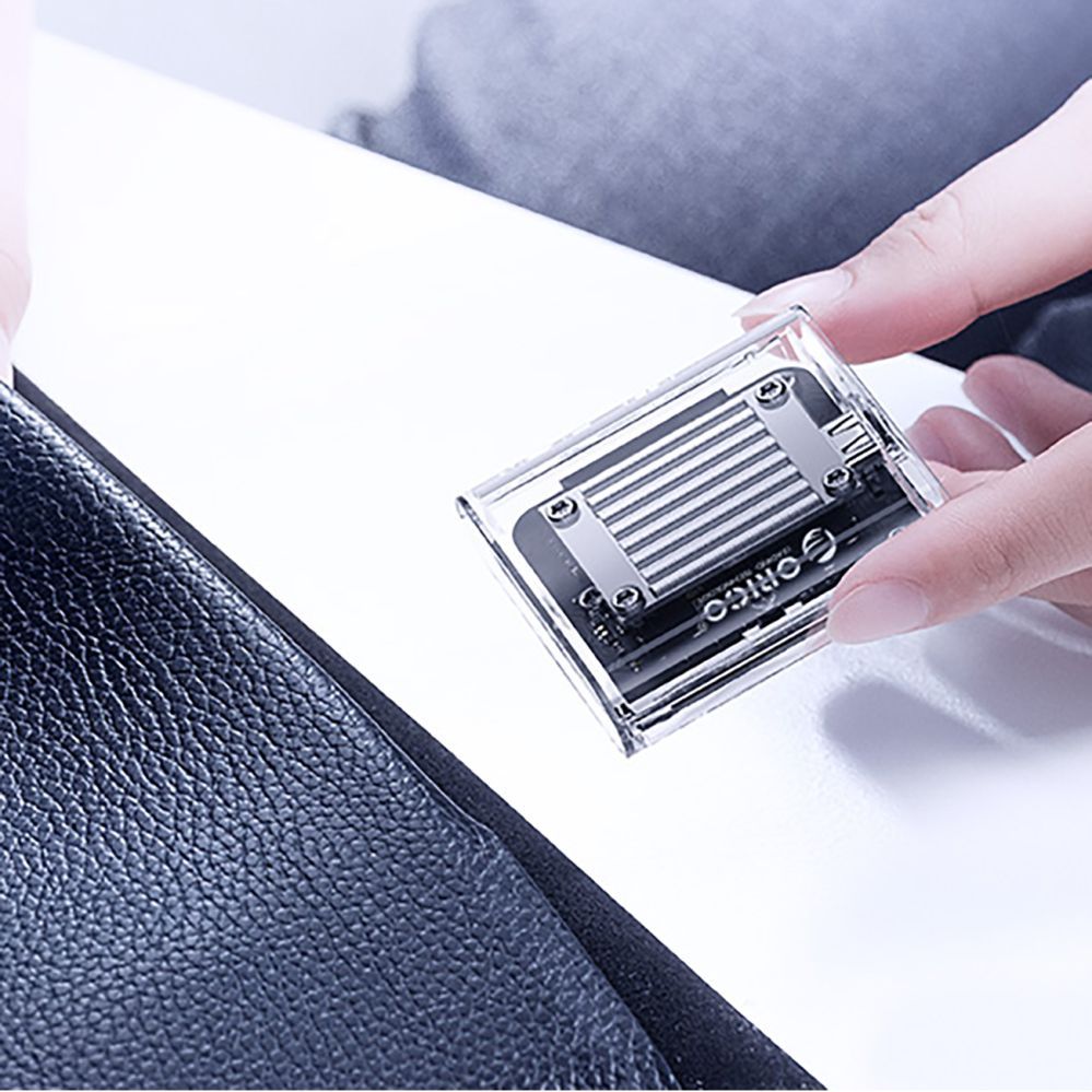 Other Computer Accessory Orico Orico TC20-M2-10G M.2 NVME USB-C 3.2 Disk Caddy - Transparent