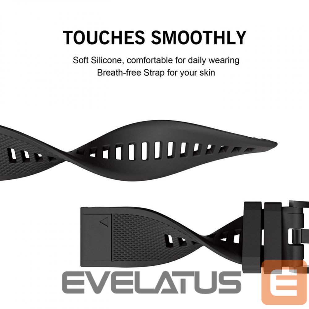 Siksniņa Tech-Protect Tech-Protect Smooth case for Garmin Fenix 5 / 6 / 6 Pro / 7 - black